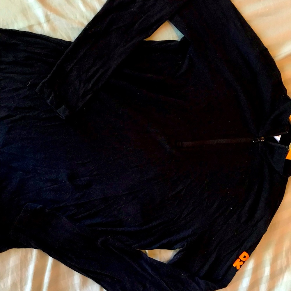 Dunkin’ Donuts black zip up  jacket
